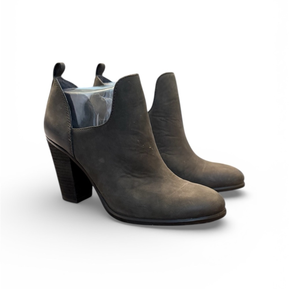 Vince Camuto Charcoal Ankle Booties - Picture 4 of 10